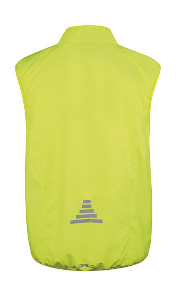 Gilet de cyclisme crosslite personnalisé | Spiro Bikewear Crosslite Neon Lime