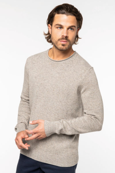 Pull à capuche coton et lyocell homme publicitaire 4