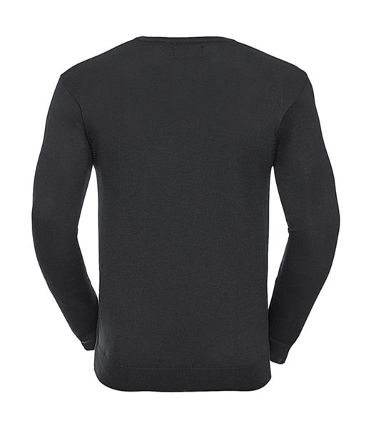 Pullover homme col v publicitaire | Buckman Black