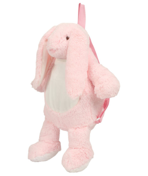 Sac à dos lapin publicitaire | Pink rabbit bag