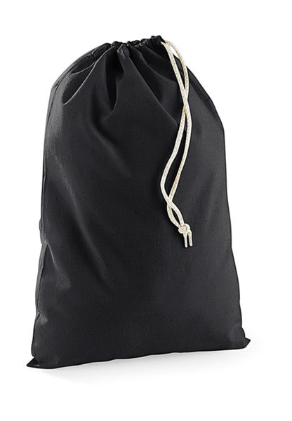 Sac coton cordelettes publicitaire | Steattle Black