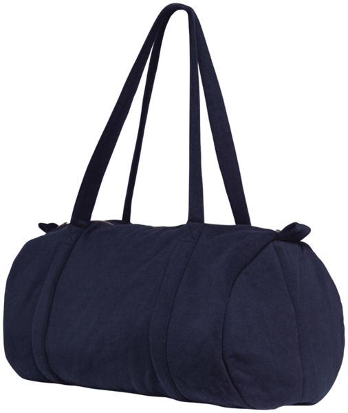 Sac polochon publicitaire en molleton Navy Blue