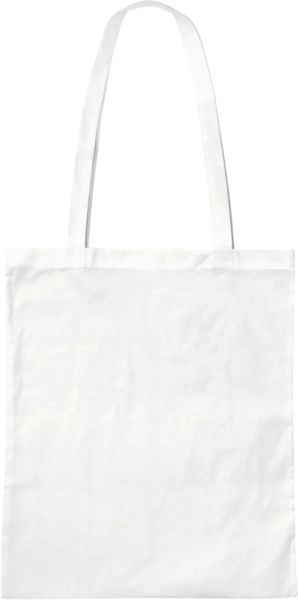 Zeloo | sac shopping publicitaire Blanc