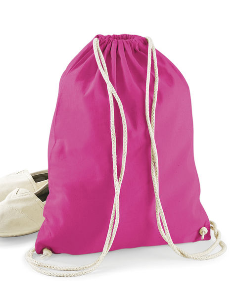 Gymsac en coton publicitaire | Chadron Fuchsia