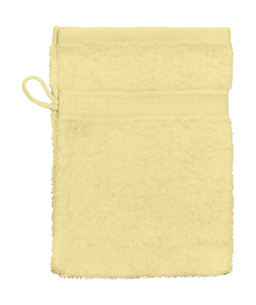 Gant de toilette publicitaire | Rhine Wash Yellow