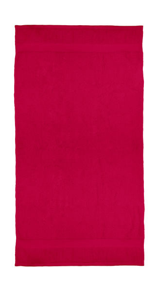 Serviette publicitaire | Seine Bath Red