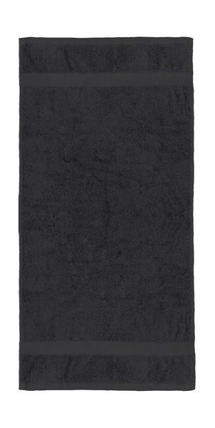 Serviette personnalisée | Seine Hand Black