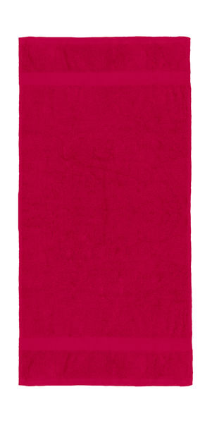 Serviette personnalisée | Seine Hand Red