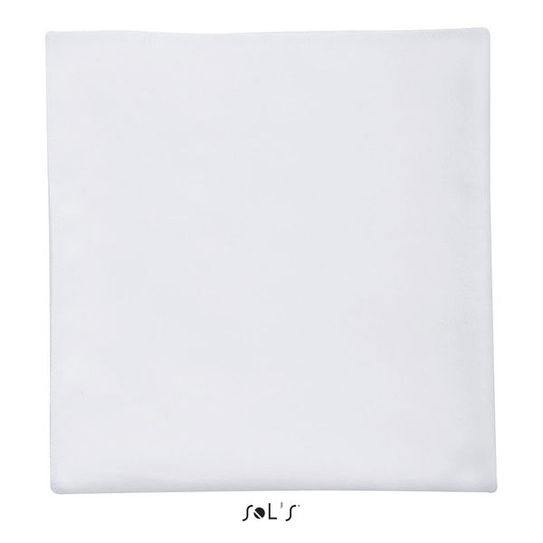 Serviette publicitaire microfibre | Atoll 50 Blanc