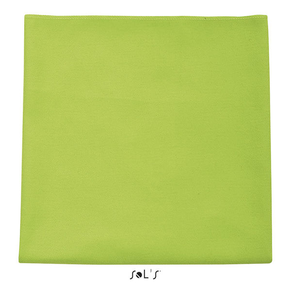 Serviette publicitaire microfibre | Atoll 50 Vert pomme