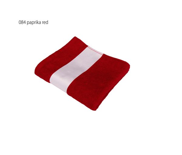 Serviette personnalisable | Bollullo Paprika Red