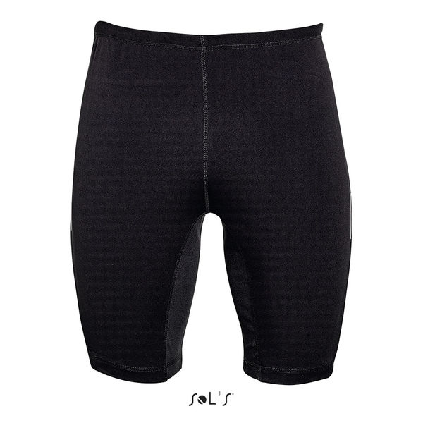 Short personnalisé running homme | Chicago Men Noir