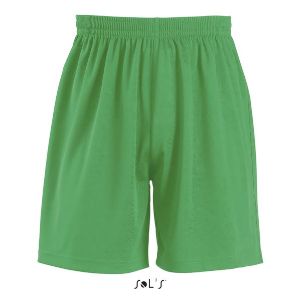 Short personnalisé basique enfant | San Siro Kids 2 Vert vif