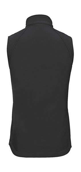 Bodywarmer softshell femme publicitaire | Verrazano Black