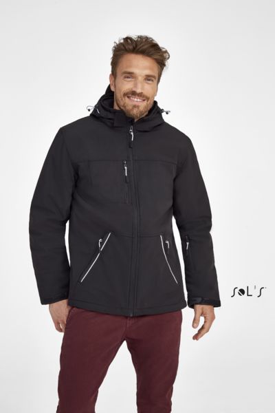 Veste publicitaire homme softshell hiver | Rock Men