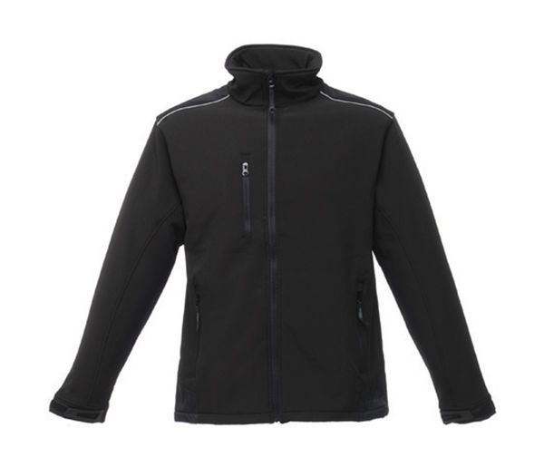 Softshell publicitaire manches longues | Sandstorm Workwear Black