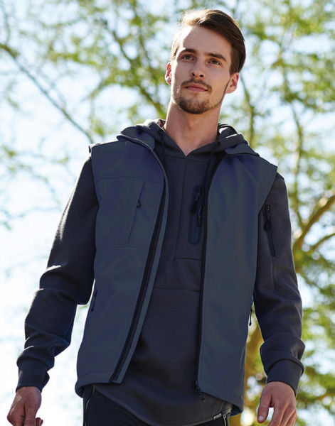 Softshell publicitaire homme sans manches | Octagon II Bodywarmer