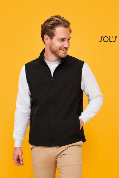 Softshell publicitaire homme sans manches | Race BW Men