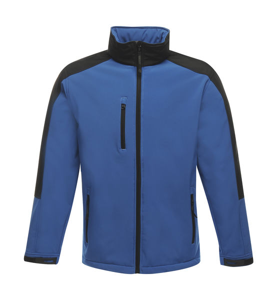 Softshell personnalisé manches longues avec capuche | Hydroforce 3-Layer Oxford Blue