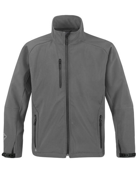 Softshell personnalisé homme manches longues raglan | Ultra Light Granite