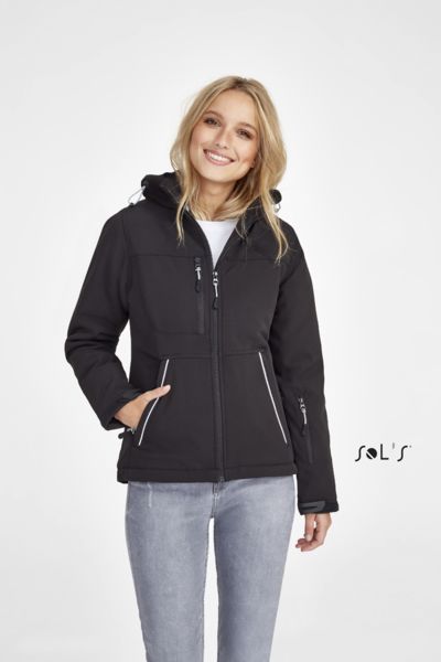 Veste publicitaire femme softshell hiver | Rock Women