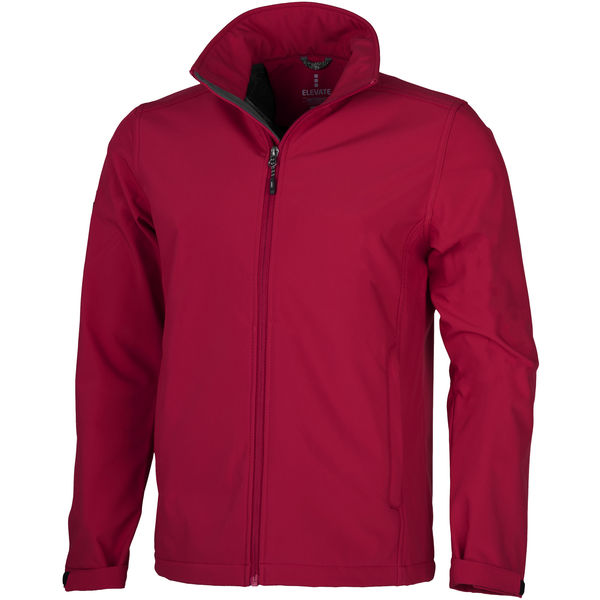 Veste publicitaire softshell Maxson Rouge