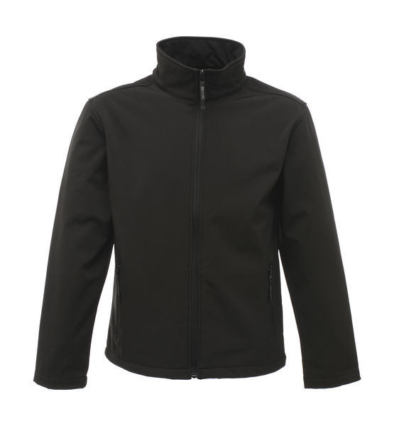 Softshell publicitaire homme manches longues | Classic 3 Layer Black