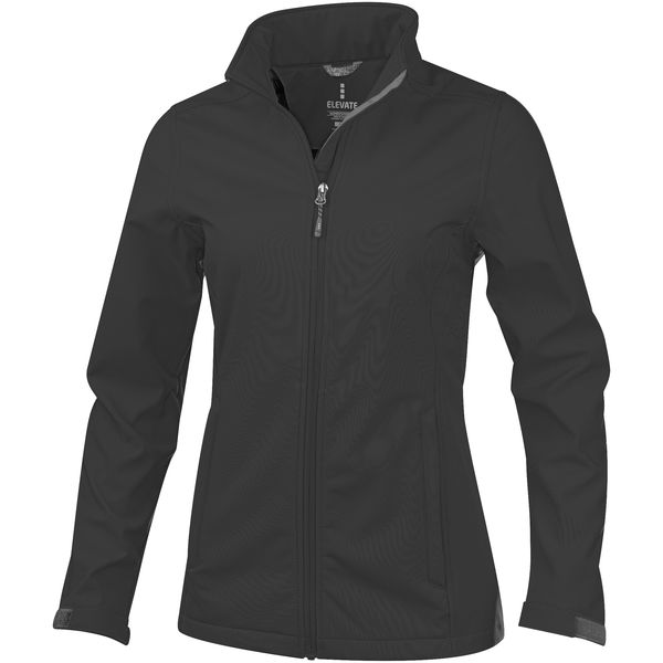 Veste personnalisée softshell femme Maxson Noir