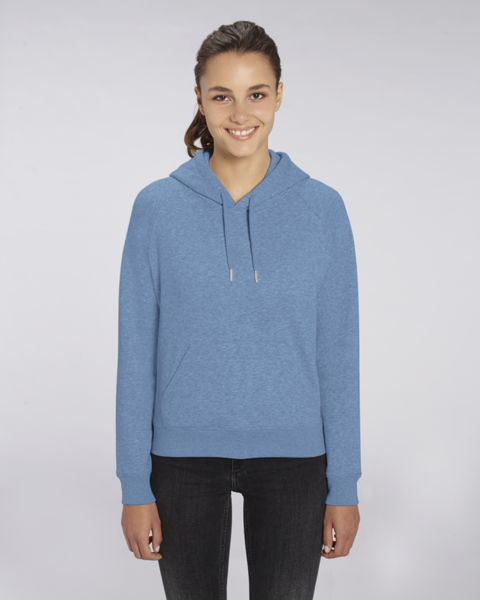 Sweat-Shirt Femme Uni Majorelle Blue - Sweat-Shirt Basic BIO - Lapolemik