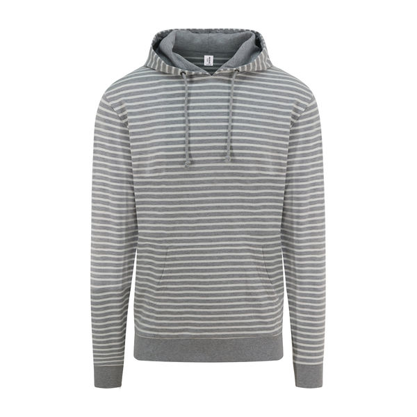 Sweat-shirt publicitaire | Venecia Heather Grey Stripe