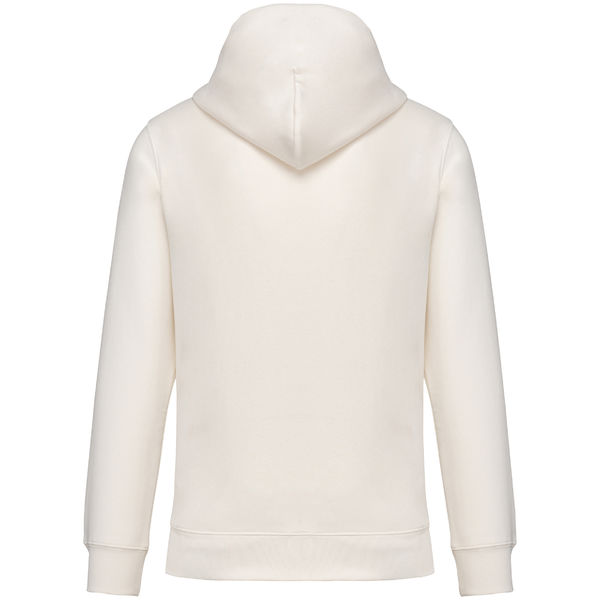 Sweat-shirt personnalisé écoresponsable zippé à capuche unisexe Ivory