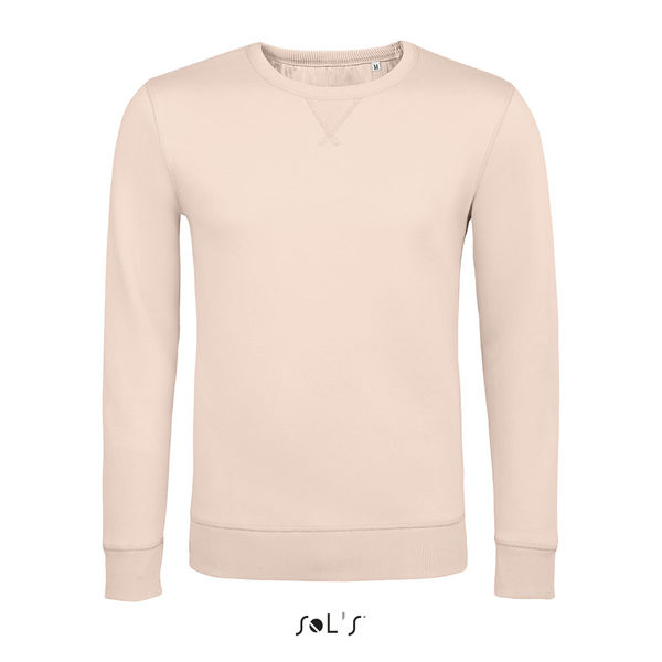 Sweat-shirt publicitaire unisexe col rond | Sully Rose crémeux