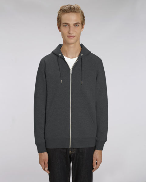 Sweat-shirt zippé capuche iconique homme | Stanley Cultivator Dark Heather Grey