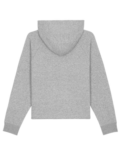 Sweatshirt à capuche personnalisé | Stella Bower Heather Grey