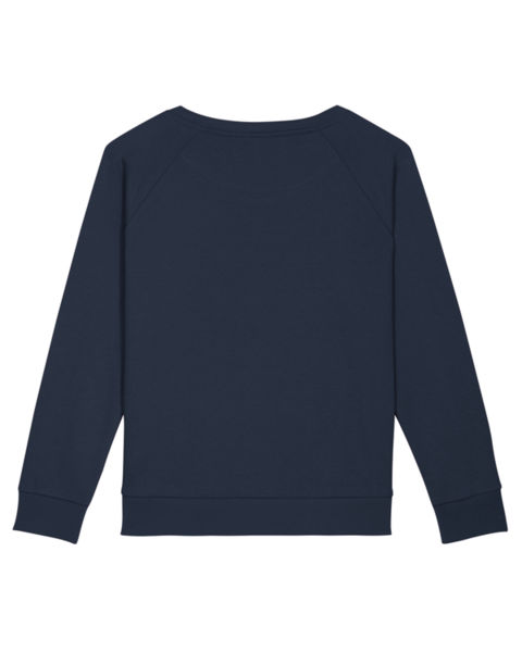 Sweatshirt personnalisable à col rond | Stella Dazzler French Navy