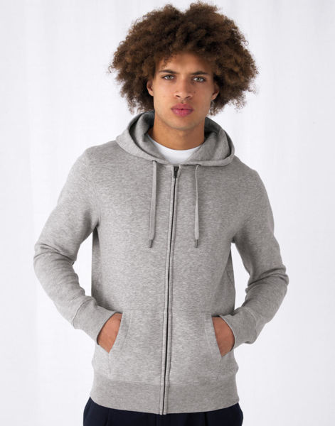 Sweatshirt personnalisé | King Zipped Hooded
