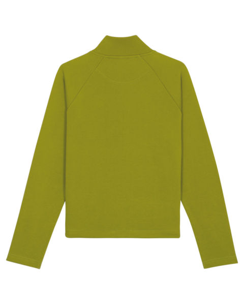 Sweatshirt femme publicitaire | Stella Tracker Moss Green