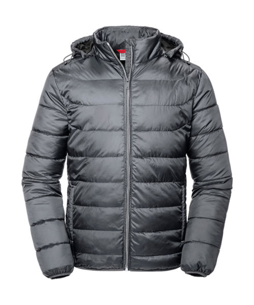 Veste publicitaire | Nano Hooded M Iron Grey