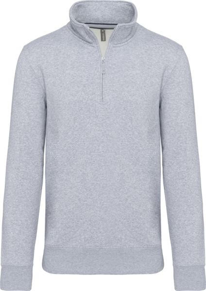 Sweatshirt personnalisé | Wavy Oxford Grey