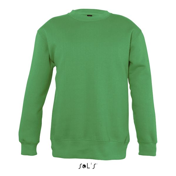 Sweat-shirt publicitaire enfant | New Supreme Kids Vert prairie