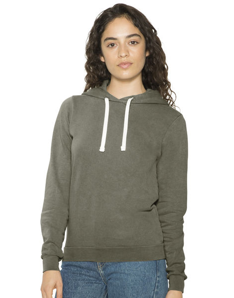 Sweatshirt publicitaire femme manches longues avec capuche | Lin Faded Lieutenant