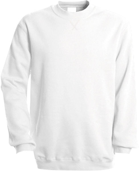 Tussi | Sweatshirt publicitaire Blanc