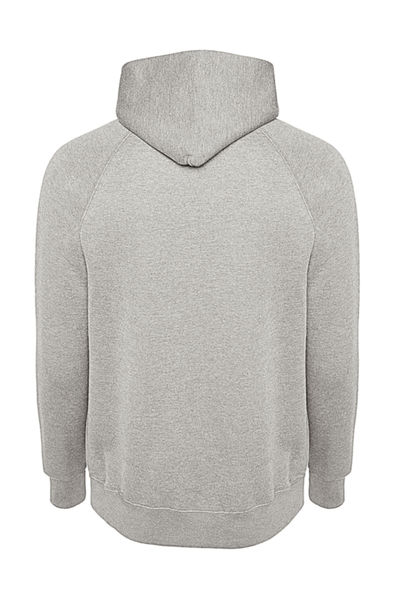 Sweatshirt publicitaire unisexe manches longues avec capuche | Media Hoodie Heather Grey