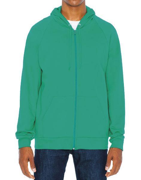 Sweatshirt publicitaire unisexe manches longues avec capuche raglan | Weatherwax Kelly Green