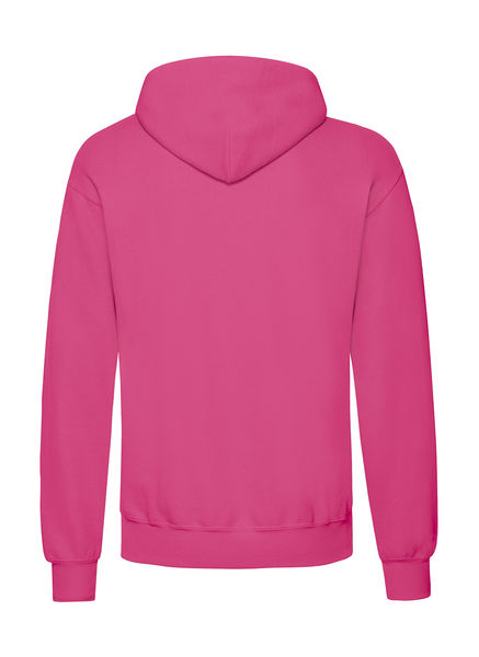 Sweatshirt publicitaire homme manches longues avec capuche | Classic Hooded Sweat Fuchsia