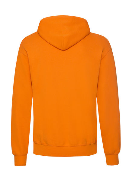 Sweatshirt publicitaire homme manches longues avec capuche | Classic Hooded Sweat Orange