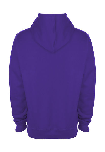 Sweatshirt personnalisé manches longues avec capuche | Tagless Hoodie Purple