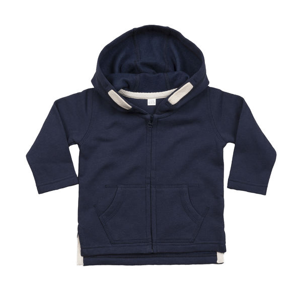 Sweatshirt personnalisé manches longues avec capuche | Flora Nautical Navy