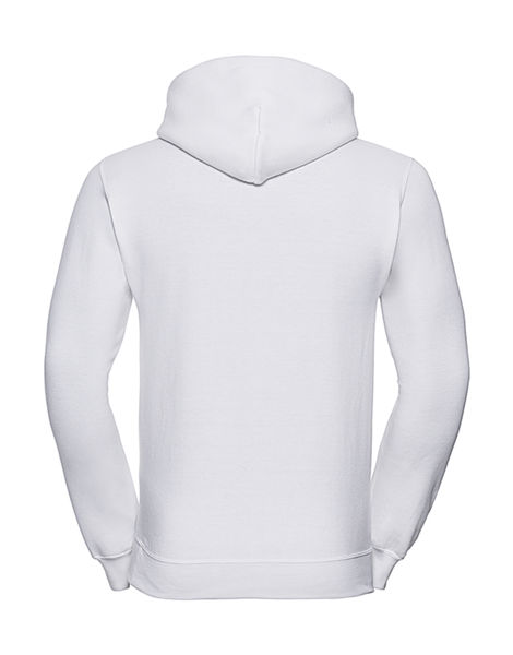 Sweatshirt publicitaire homme manches longues avec capuche | Bandra-Worli White