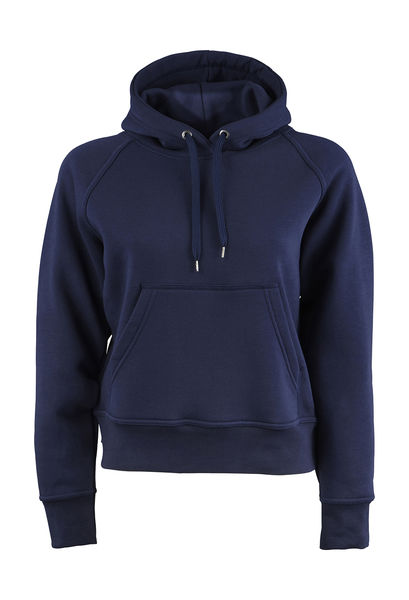 Sweatshirt publicitaire femme manches longues avec capuche | Kaldak Navy